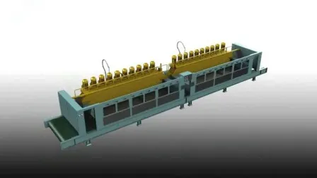 磨かれた水晶石タイル壁床用人工水晶石スラブ製造機